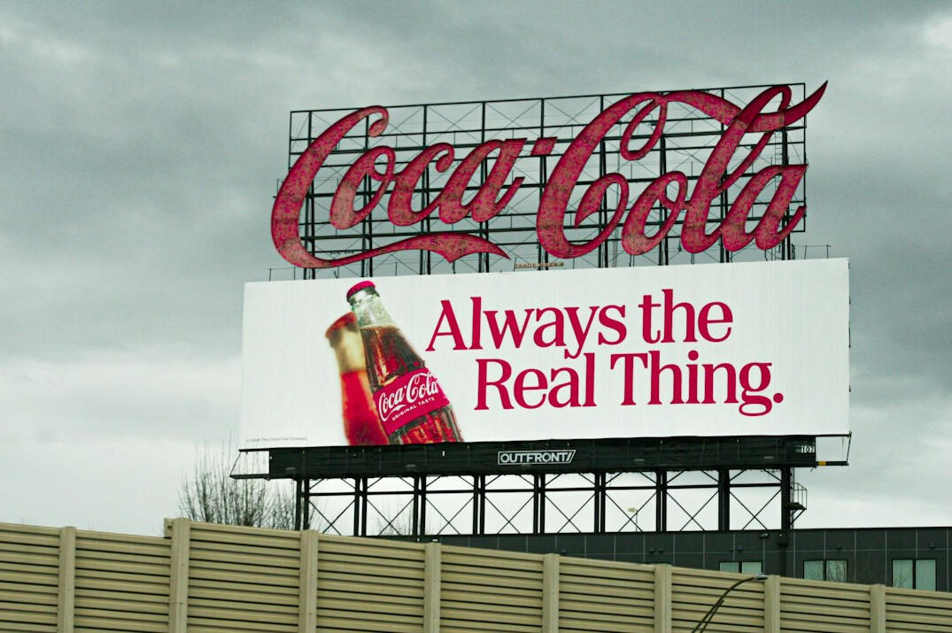 1980s billboard ad