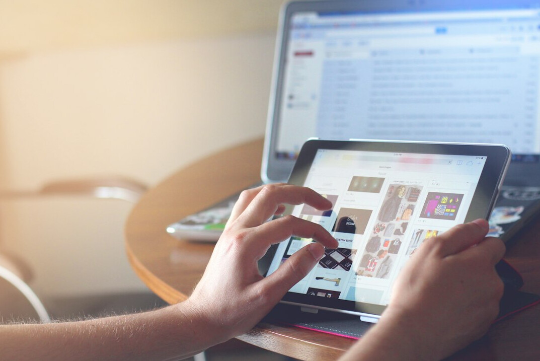 digital marketing screen